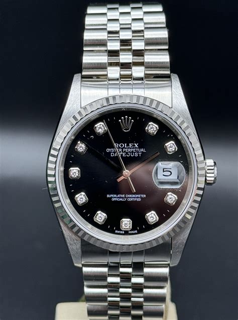 ghiera rolex brillanti|rolex datejust 36 prezzo.